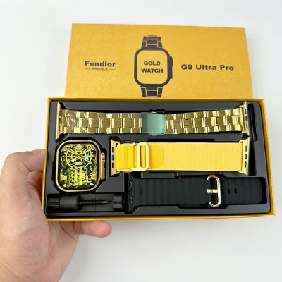 G9 Ultra Pro Gold Smart Watch