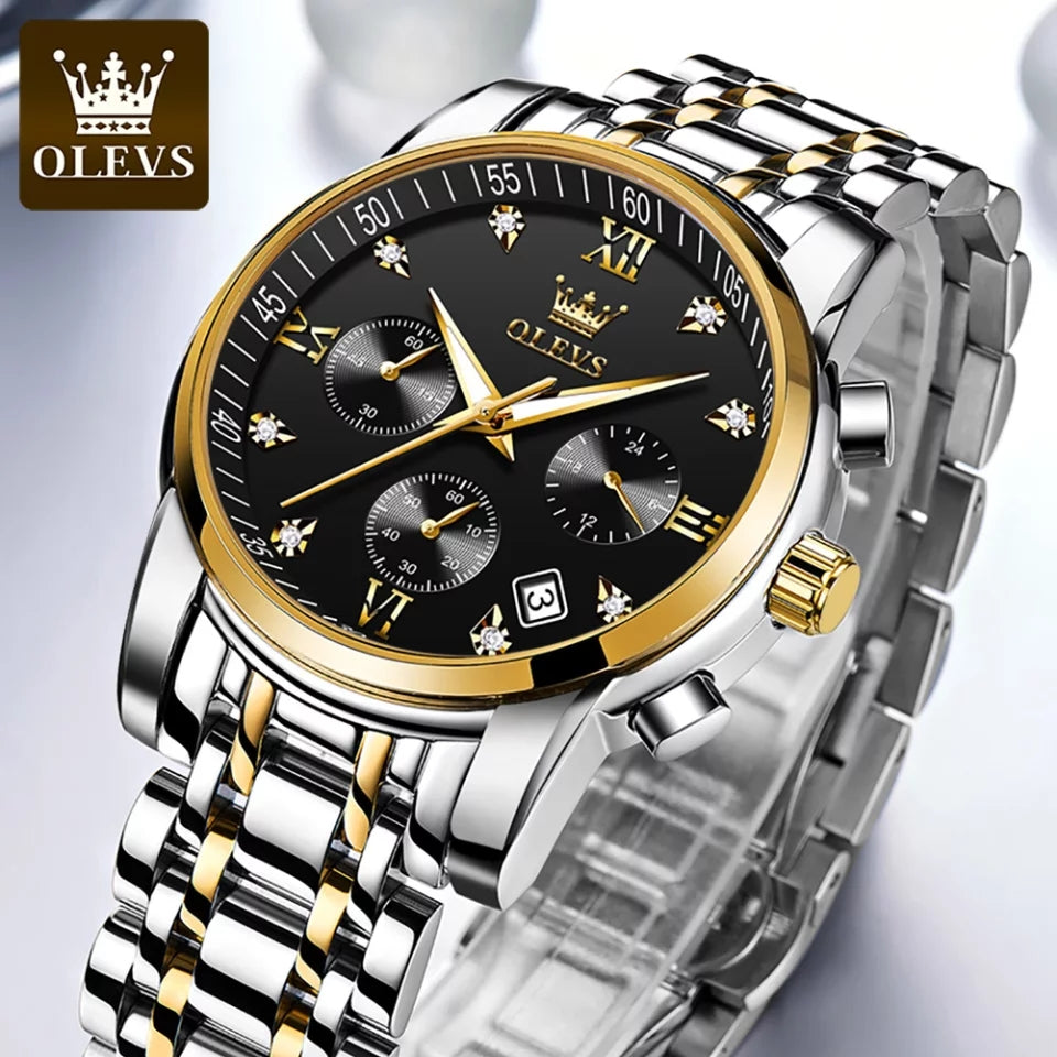 OLEVS 9948 Luxury Quartz Movement Watch