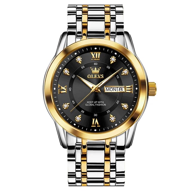 OLEVS 5513 Luxury Quartz Movement Watch