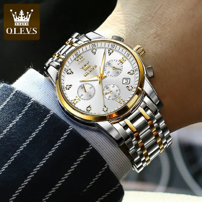 OLEVS 9948 Luxury Quartz Movement Watch