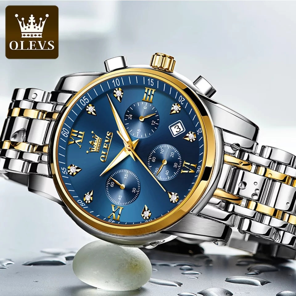 OLEVS 9948 Luxury Quartz Movement Watch