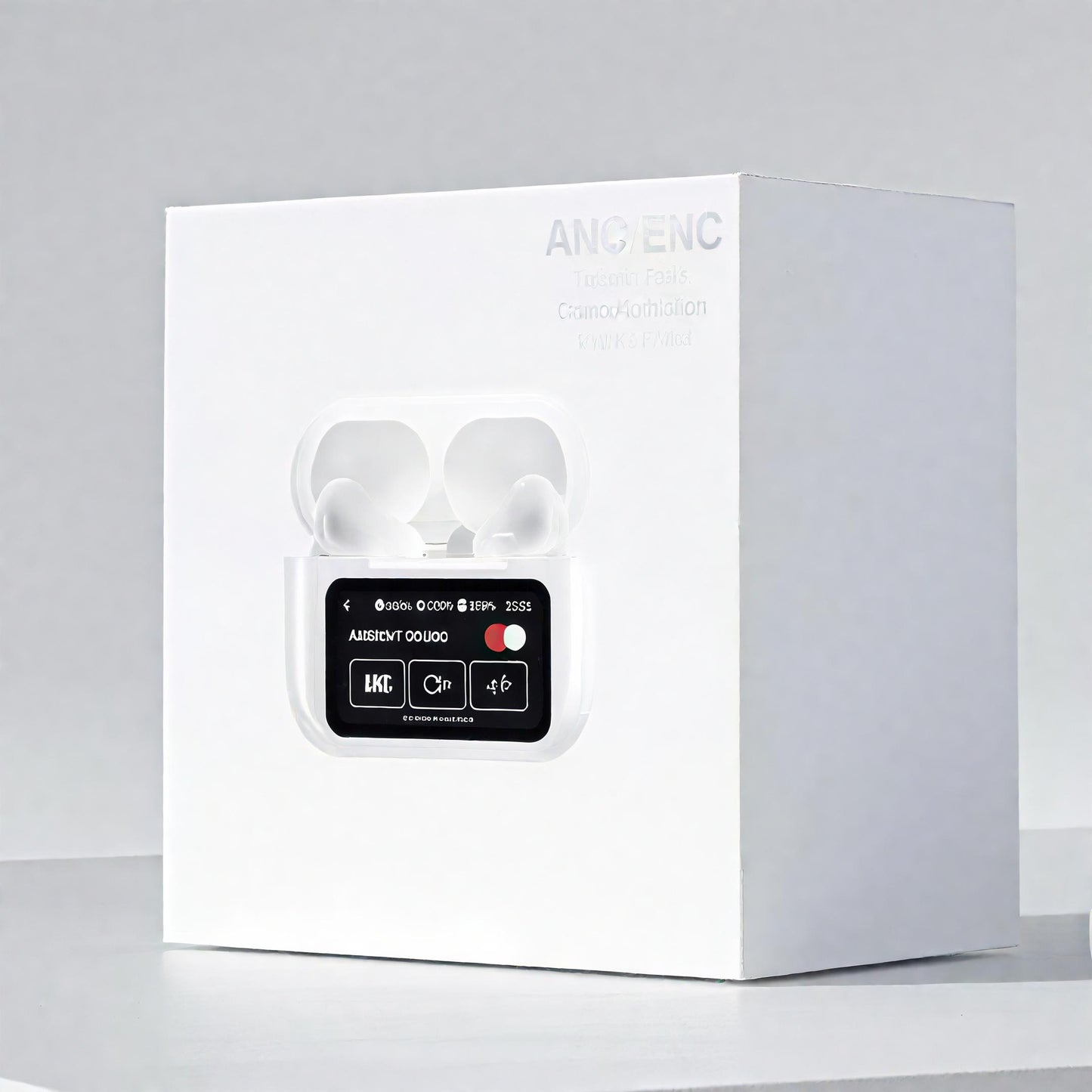Airpods Pro 2 Earbuds With Touch Screen Case Touch Control Fast Charging & Long Battery Life