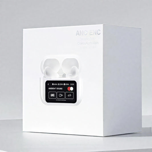 Airpods Pro 2 Earbuds With Touch Screen Case Touch Control Fast Charging & Long Battery Life