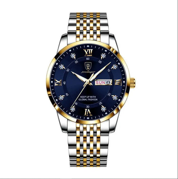 POEDAGAR 836 Luxury Quartz Movement Watch