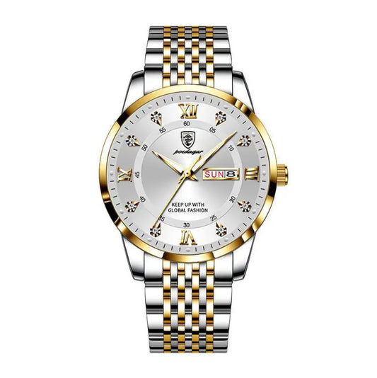 POEDAGAR 836 Luxury Quartz Movement Watch