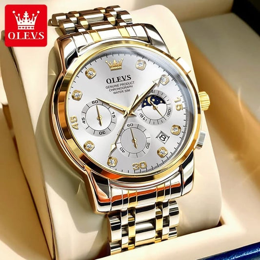OLEVS 2889 Luxury Quartz Movement Watch
