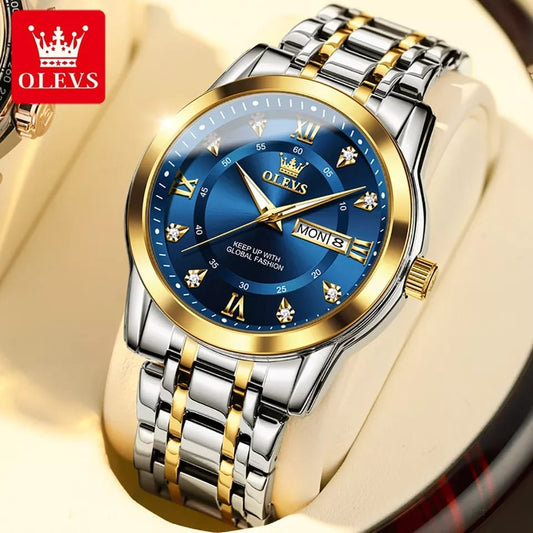 OLEVS 5513 Luxury Quartz Movement Watch