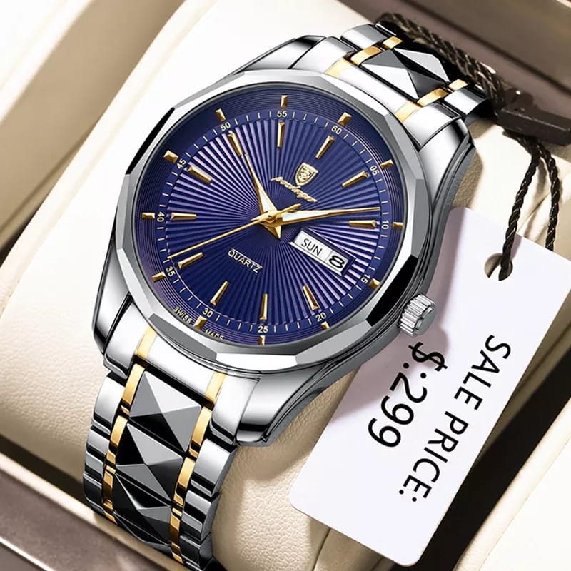 POEDAGAR 980 Luxury Quartz Movement Watch