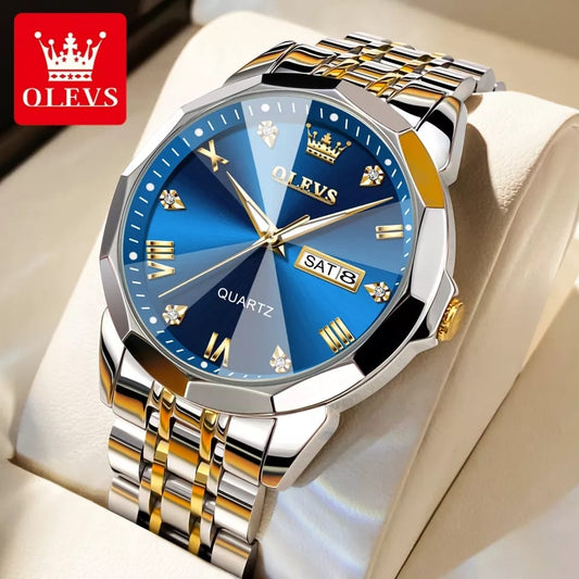 OLEVS 9931 Luxury Quartz Movement Watch
