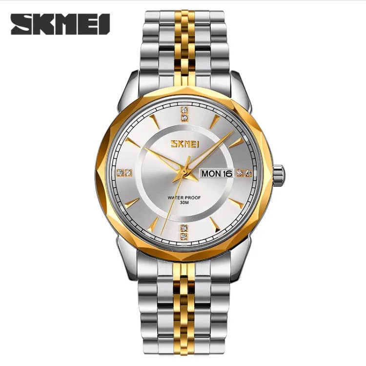 SKMEI 9268 Luxury Quartz Movement Watch