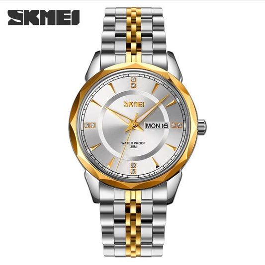 SKMEI 9268 Luxury Quartz Movement Watch