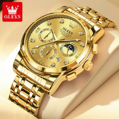 OLEVS 2889 Luxury Quartz Movement Watch