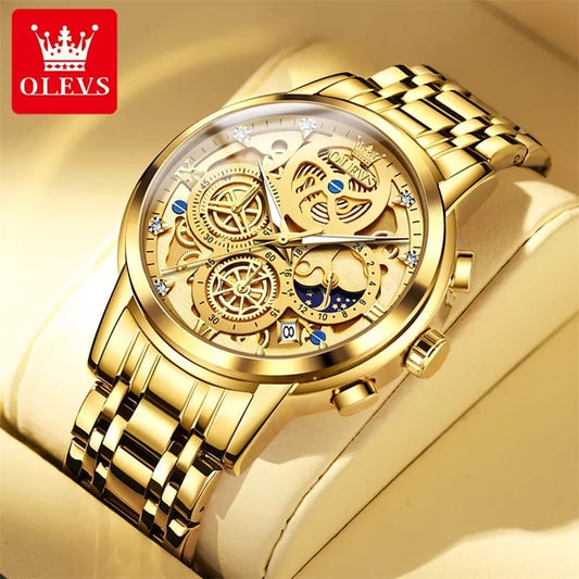 OLEVS 9947 Luxury Quartz Movement Watch