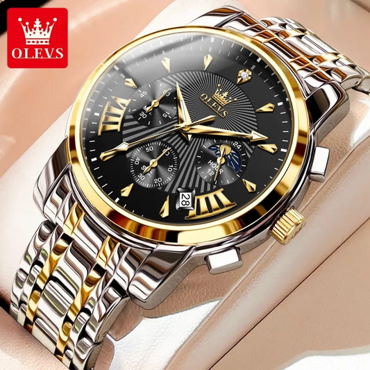 OLEVS 2892 Luxury Quartz Movement Watch
