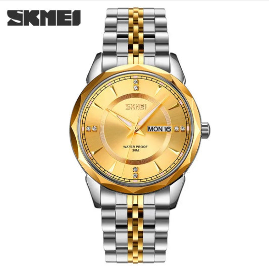 SKMEI 9268 Luxury Quartz Movement Watch